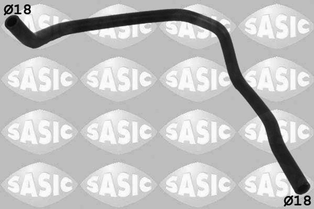 SASIC Kühlerschlauch Wasserschlauch passend für PEUGEOT 307 (3A/C) 3400189