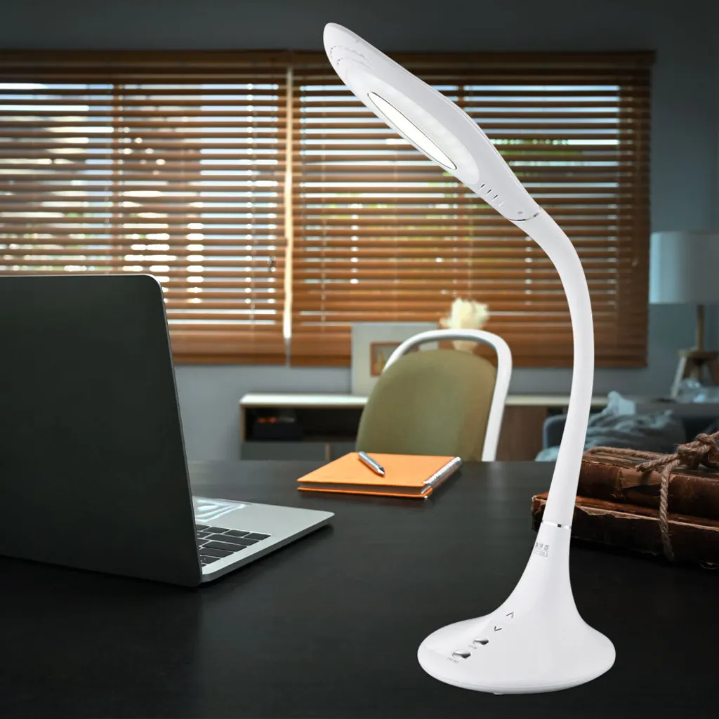 Éclairage d'appoint LED en métal chromé pour lecture et table de nuit - 9