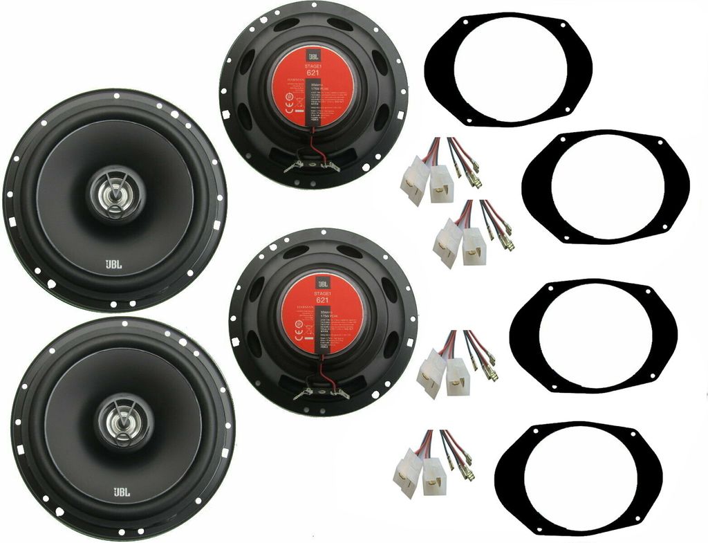 JBL Einbauset für Ford Mondeo GBP Bj 93-96 Boxen Tür Vorne hinten 700 W