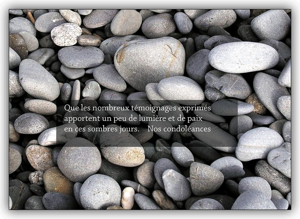 4x Beistehende Spruch Trauerkarte: Que les nombreux témoignages exprimés apportent un peu de lumière..