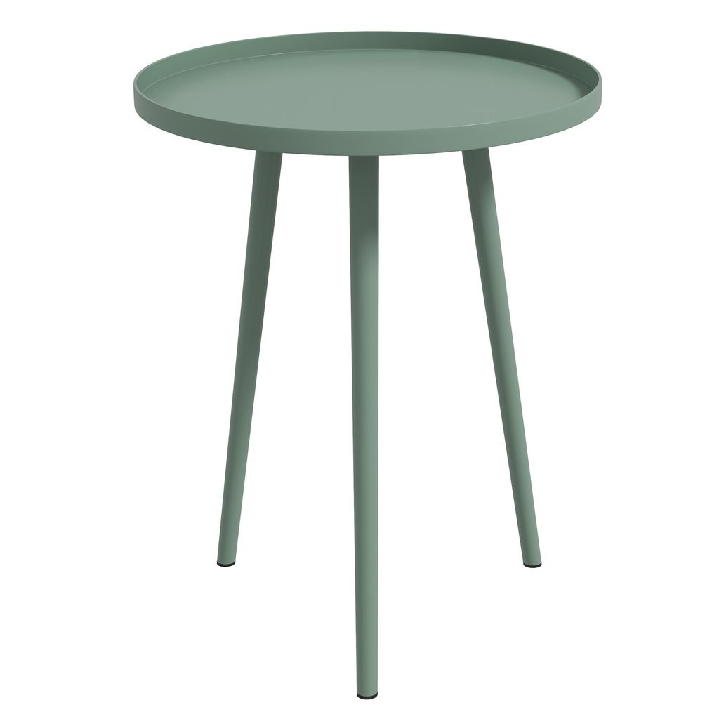 Outsunny Beistelltisch Garten, wetterfester Gartentisch mit Produktbild 