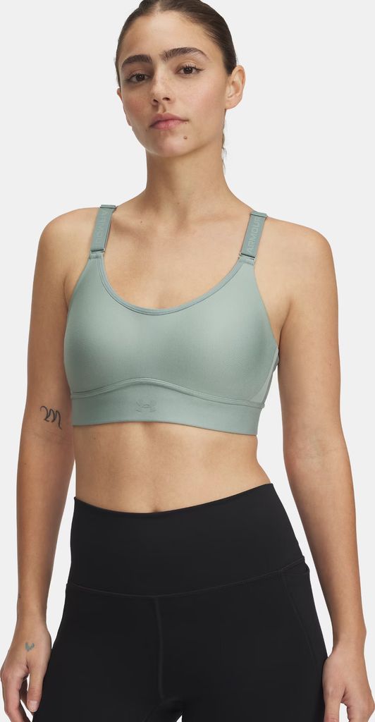 Under Armour Ua Infinity Mid 2.0 Bra Silica Green Silica Green S/A
