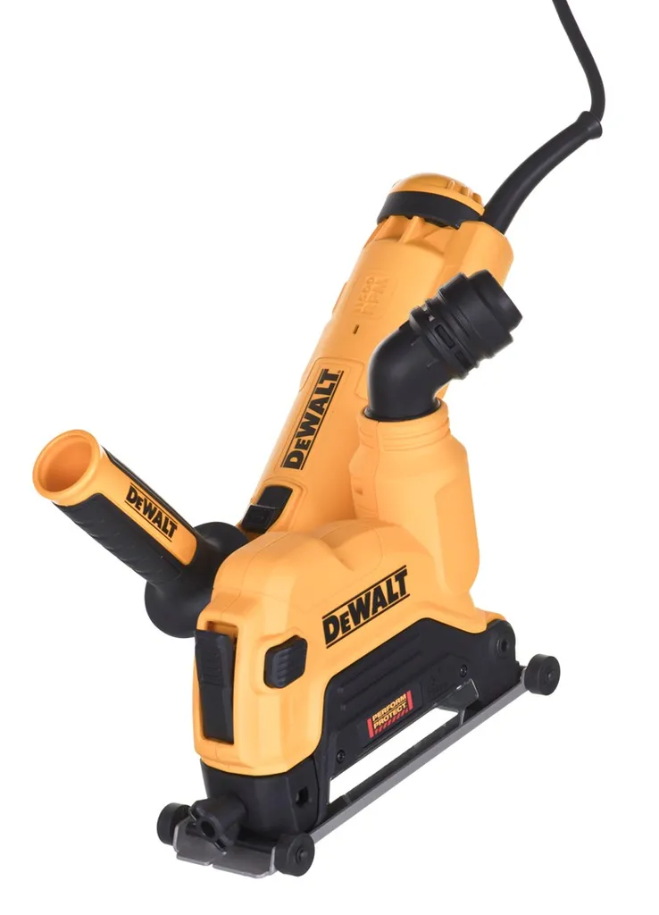 Meuleuse d'angle pour béton Dewalt DWE46107 1400W carter 125mm inclus