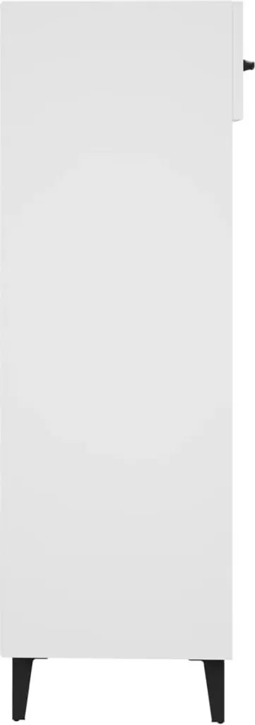 Organizer Scarpe vidaXL Bianco 30x35x105 cm Legno Multistrato - 5