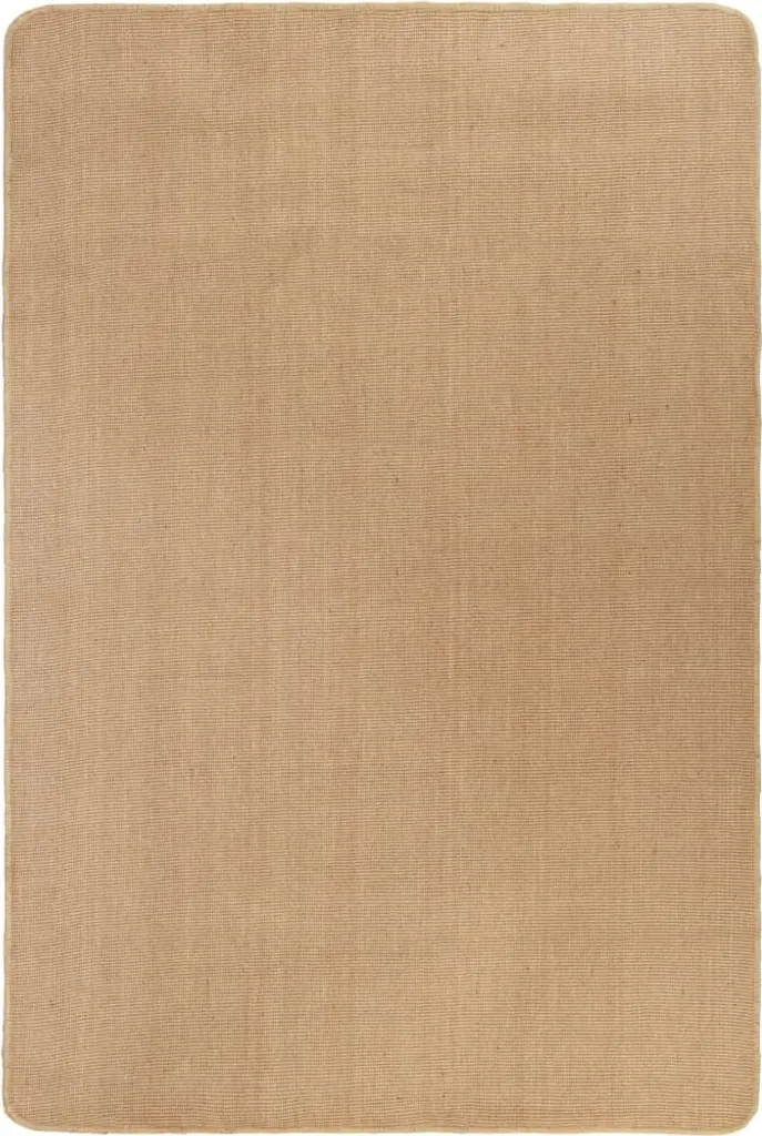 Tapis en jute pour salle à manger 180x250 cm - Idéal sous une table