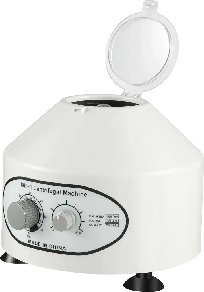 Appareil de centrifugation médicale avec réglage de vitesse blanc UE