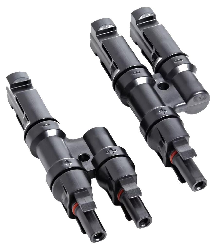 Kleines Kraftwerk MC4 Y Stecker – 4 Stück, Verteiler zur Produktbild 