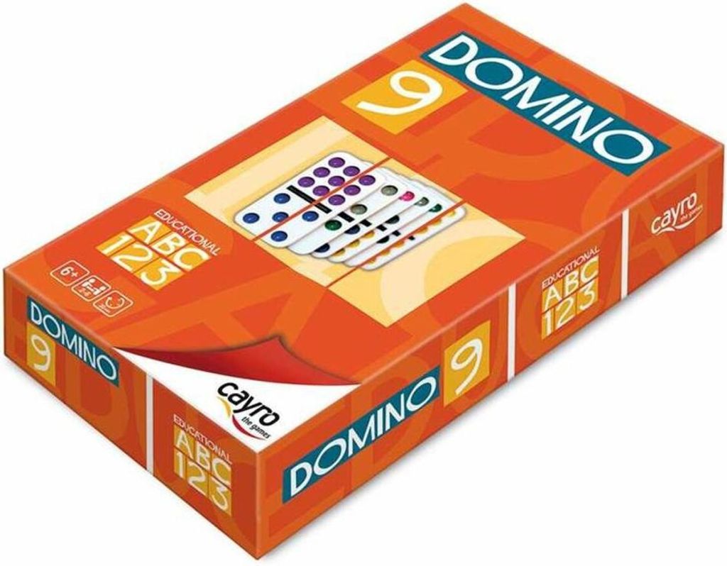 Cayro Doppel-9-farbdomino-brettspiel Kinder One Size