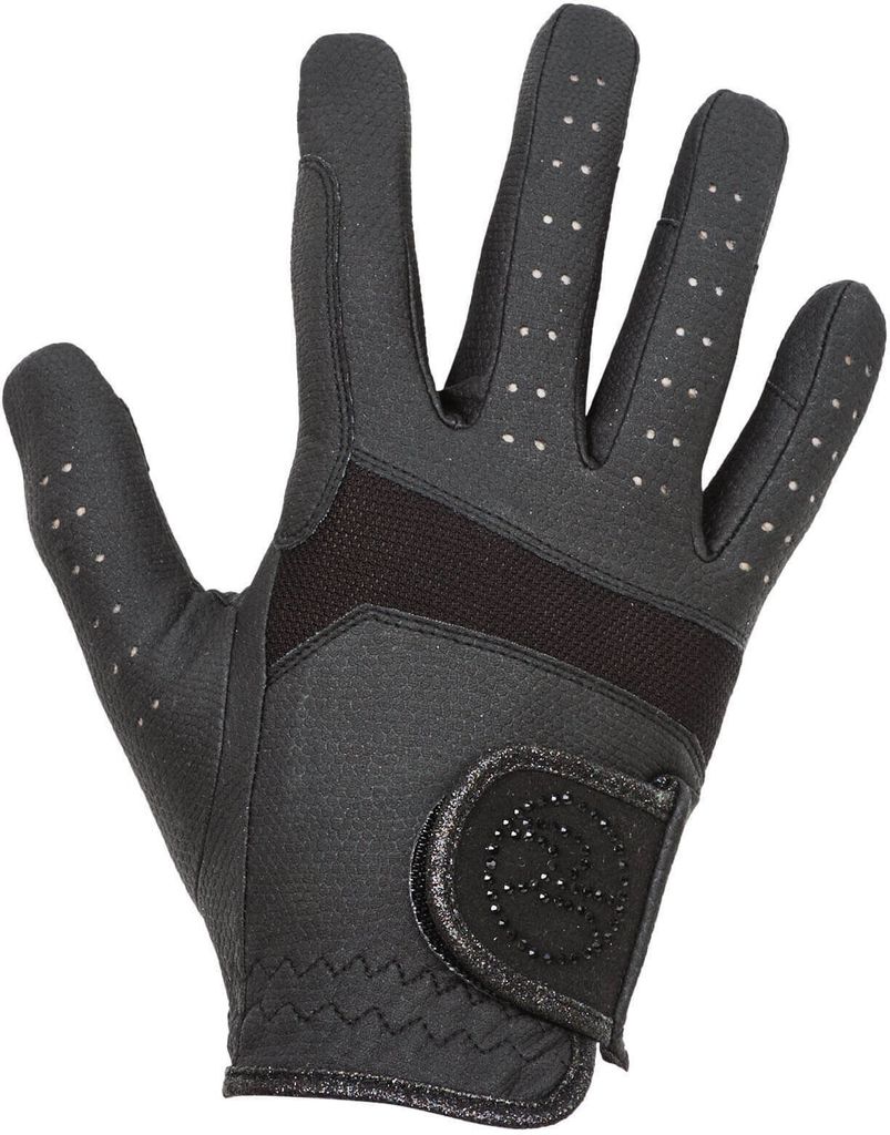 BUSSE Reithandschuhe Unisex Aestetic GP Ganzjahreshandschuhe Schwarz S