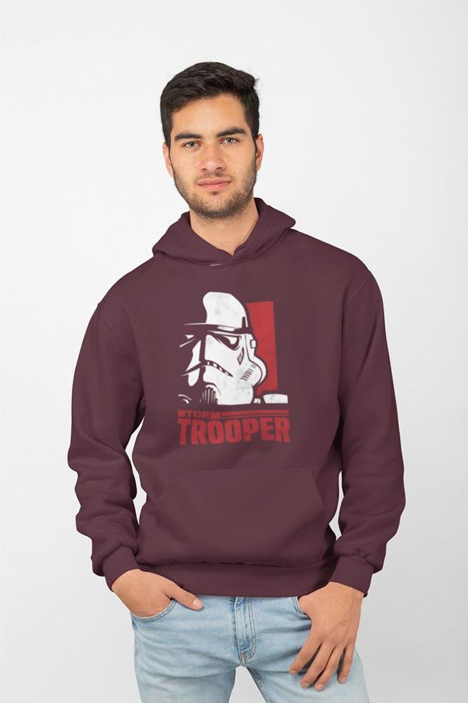 D&B Uni Hoodie MO00098 Star Wars Burgund-Größe M