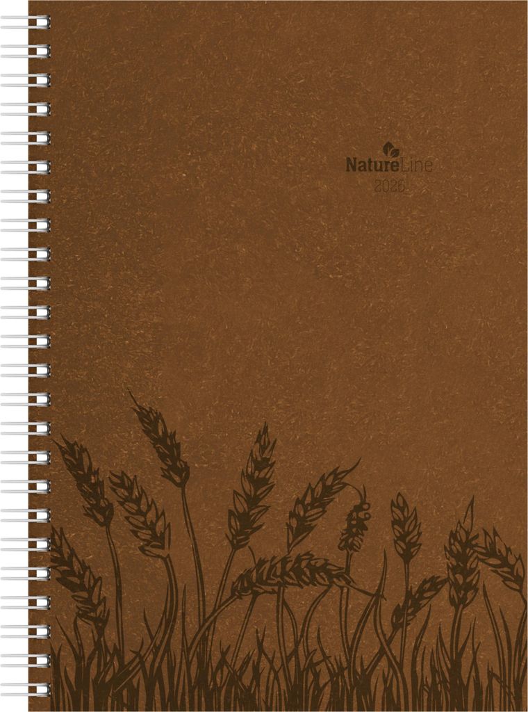 Wochenplaner Nature Line Malt 2026 - Taschen-Kalender A5 - 1 Woche 2 Seiten - Ringbindung - 128 Seiten - Umwelt-Kalender - mit Hardcover - Alpha Ed...