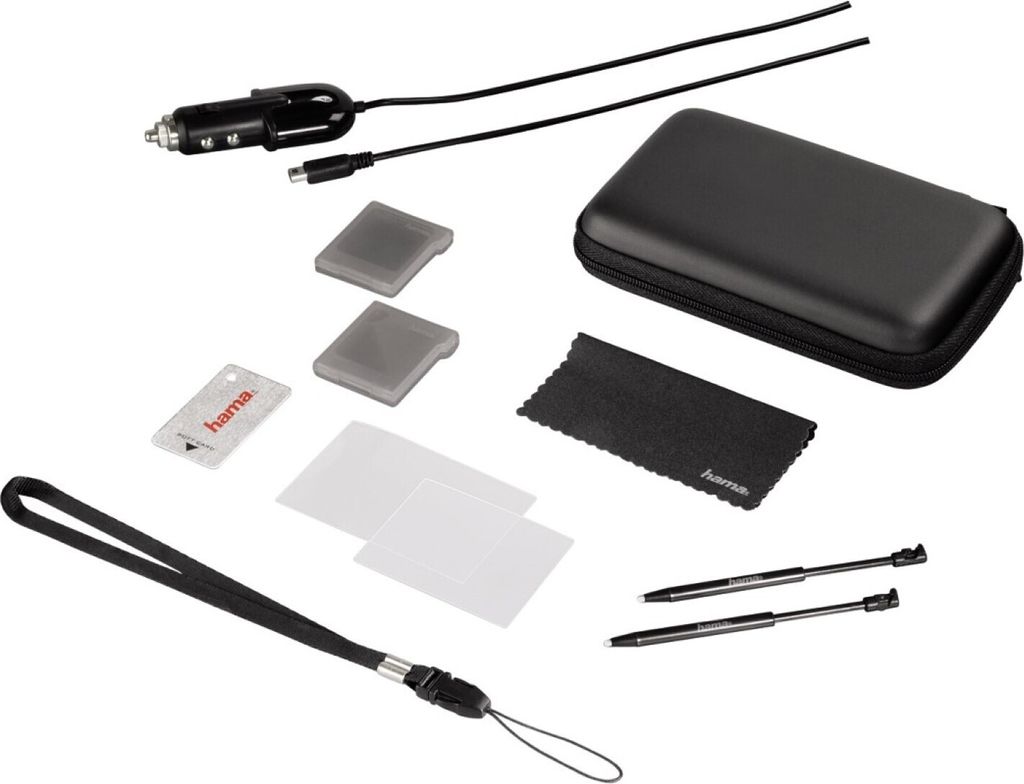Set Ultimate 12in1 nero per Nintendo 3DS/DSi Immagine del prodotto 