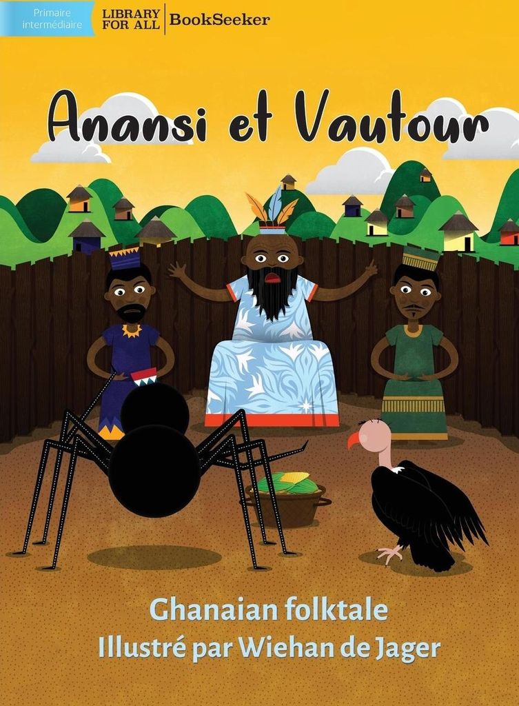 Anansi and Vulture - Anansi et Vautour