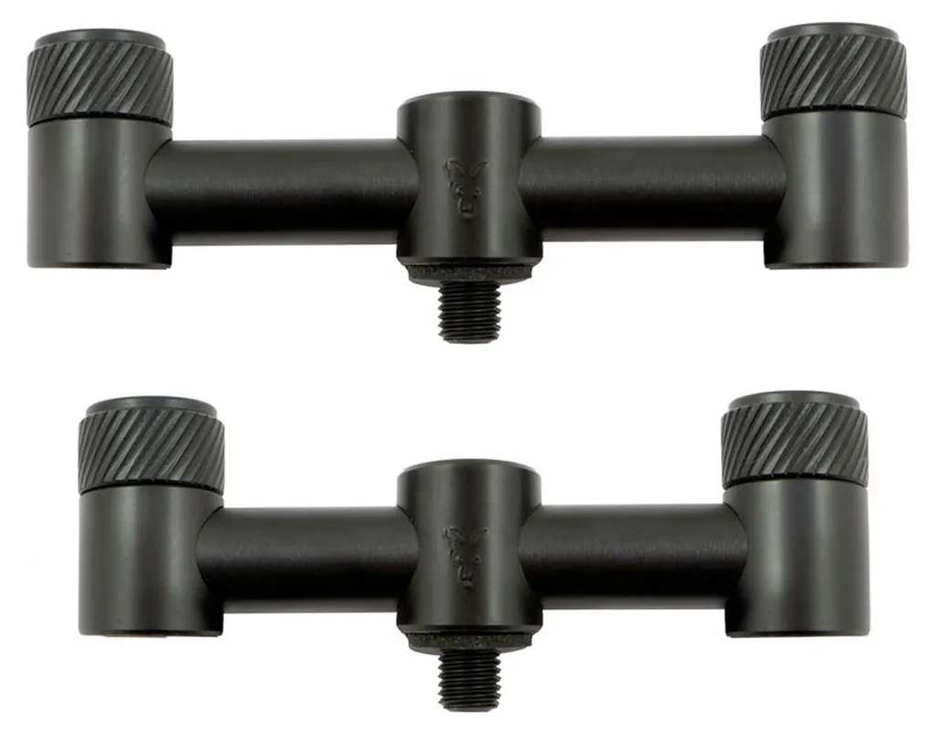 Support de Canne Carpe Fox Black Label QR Narrow Noir 2 Cannes compact