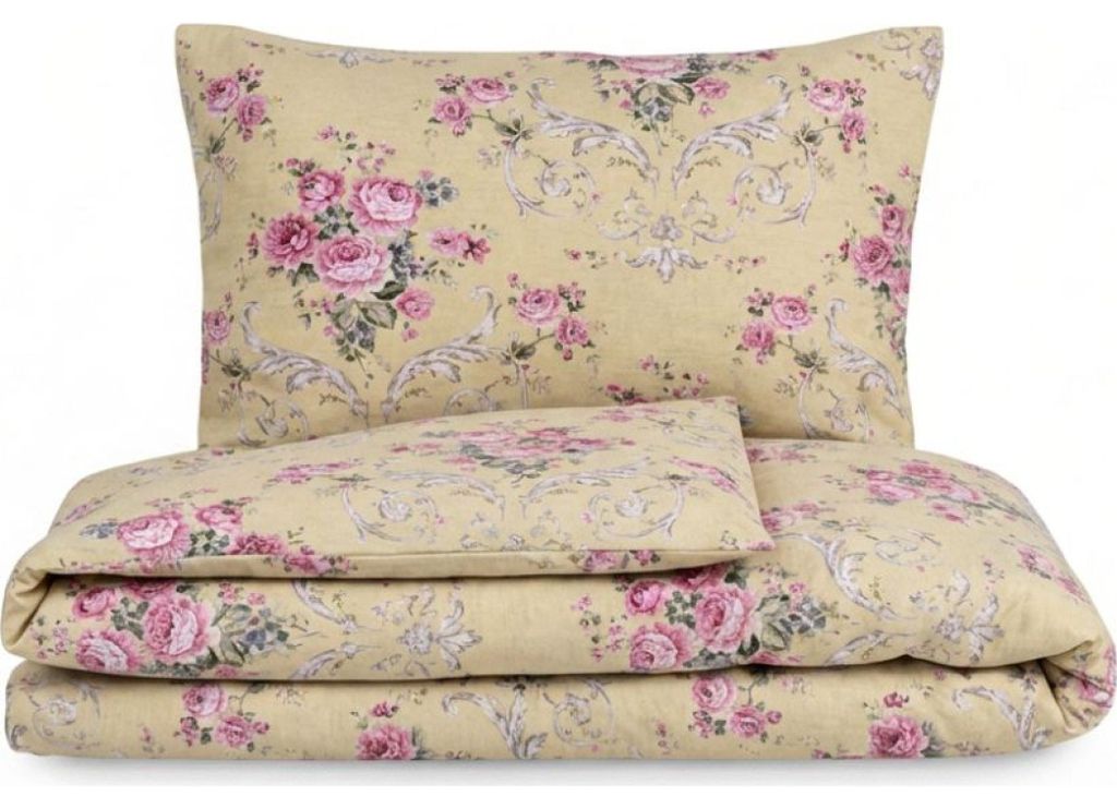 Baumwollbettwäsche CLER gelb