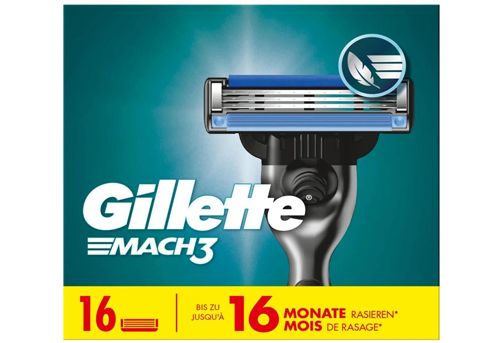 Gillette Mach3 16 Klingen Produktbild 