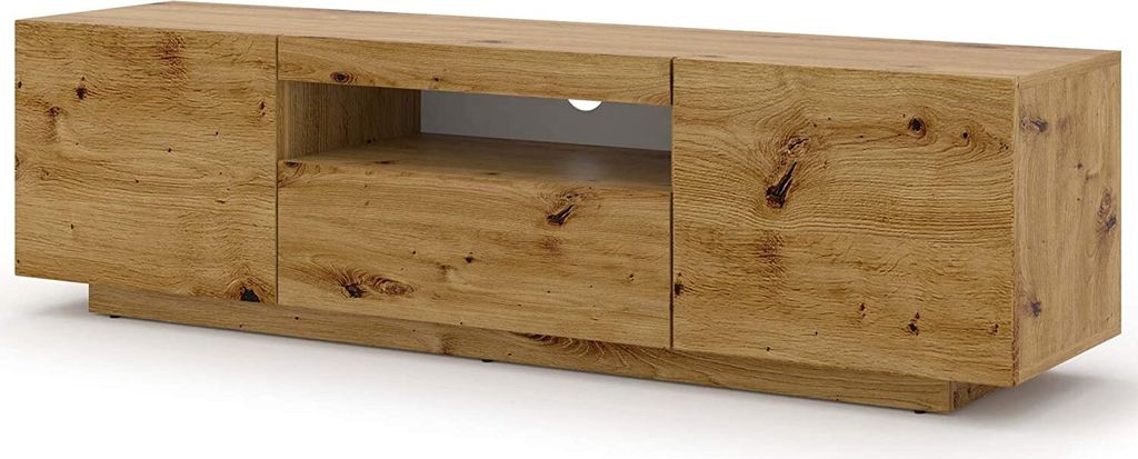 Nízká TV skříňka Aura 150 cm závěsná nebo stojací Obrázek produktu 