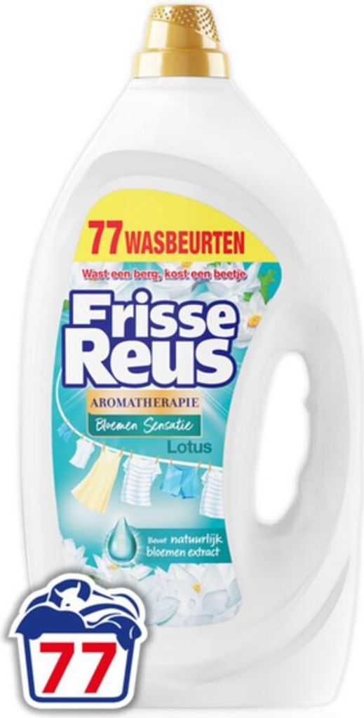 Fresh Giant - Flüssigwaschmittel - Lotus - Weiße Wäsche - 77 Waschgänge - 1 Stück