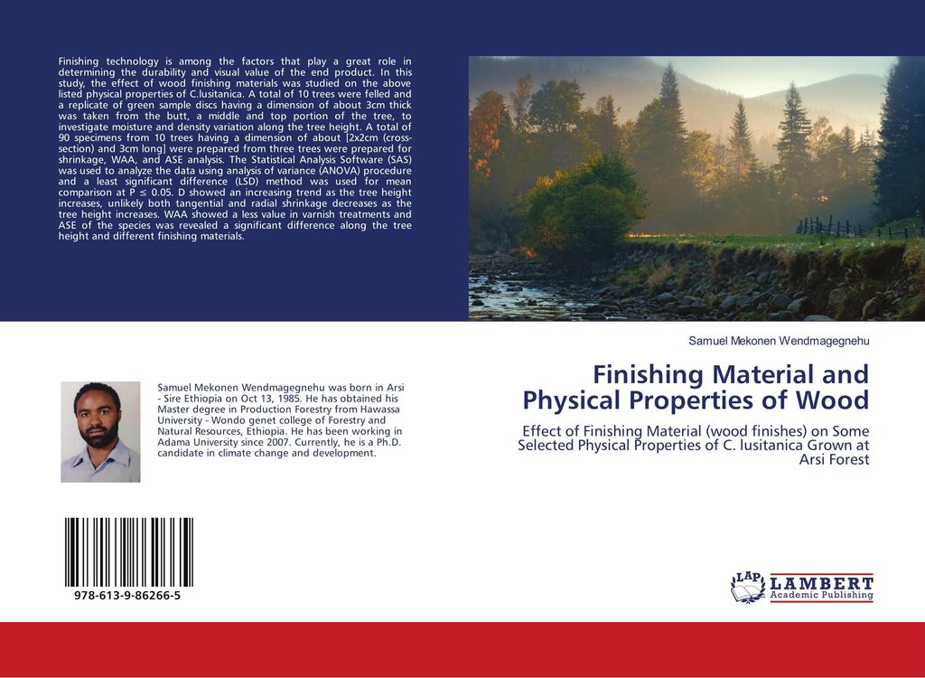 Finishing Material and Physical Properties of Wood