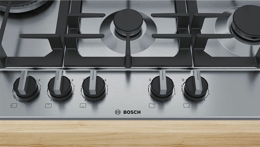 Bosch Serie 6 Pcs7a5b90 Gasherd 75 Cm Silber  Silber One Produktbild 2