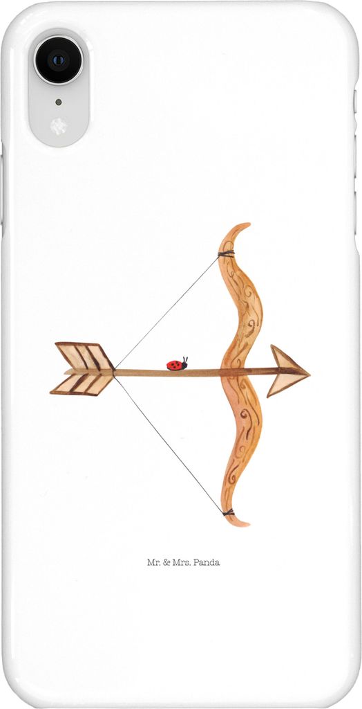 Mr. & Mrs. Panda Iphone XR Handyhülle Sternzeichen Schütze - Weiß - Geschenk, Handy Case, Schützenfest, Geburtstag November, Dezember, Premium ...