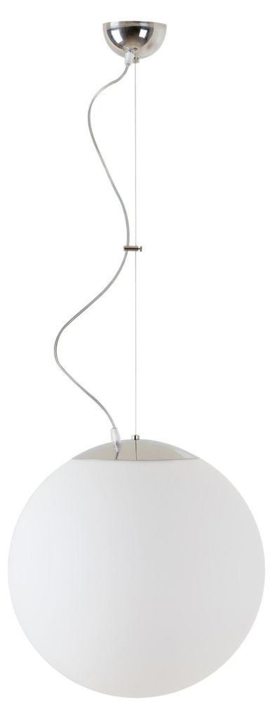 OSMONT ADR60278 ADRIA L3 Hängeleuchte aus poliertem Edelstahl, weiß, Schutzart IP40, 3000 K, 27 W LED, DALI