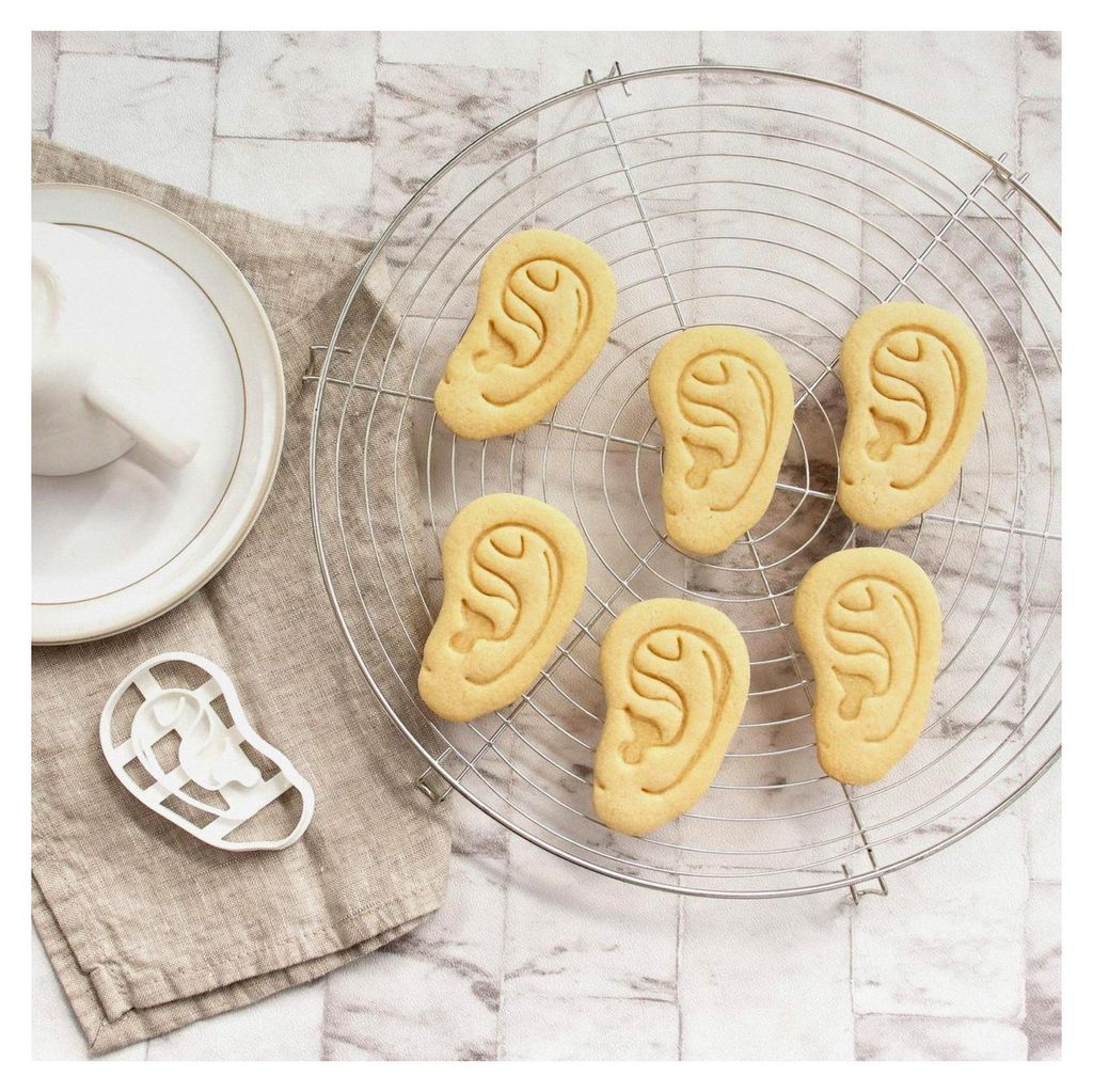 Anatomische Ausstechform für ein menschliches Ohr, 1 Stück