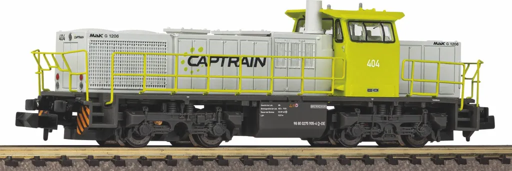 Piko 40484 G 1206 Captrain N Locomotive Diesel avec Éclairage LED VI