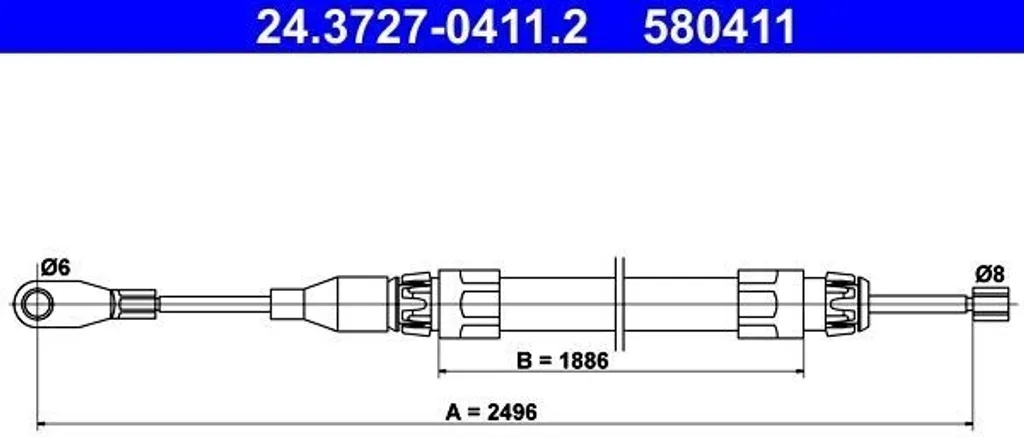 Câble frein de parking Mercedes Classe E bloqué ? Solution ATE 24.3727