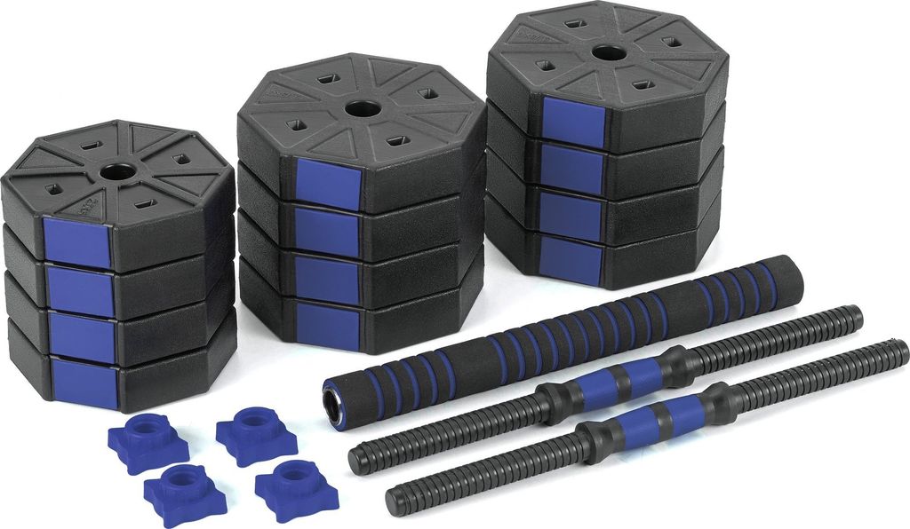 Gymtek® Sada činek a tyče - 2x15 kg - nastavitelné činky, Obrázek produktu 10