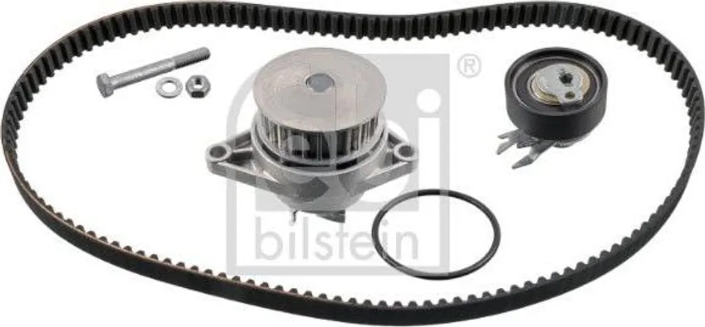 Kit Distribution FEBI 32741 avec Pompe à Eau Haute Performance et Robuste