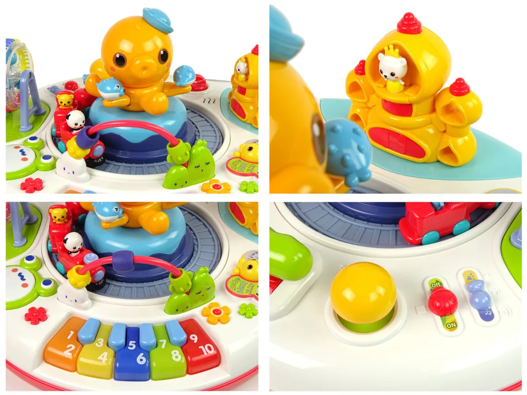 Stimulez l'Éveil de Bébé avec la Table Octopus Pianinko Interactive