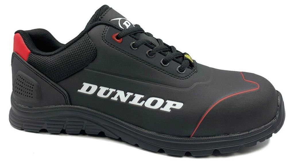 DUNLOP Sicherheitsschuhe MATT schwarz S3 Größe 43