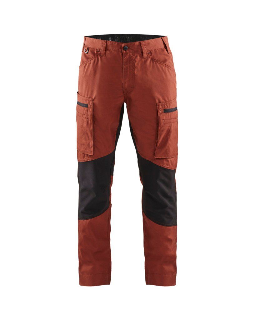 Wartungshose BLAKLADER Stretch T.38 - ROT BRIQUE/NOIR - 145918455999-38