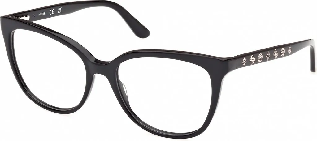 Monture de lunettes Guess femme noir brillant GU50114 style tendance