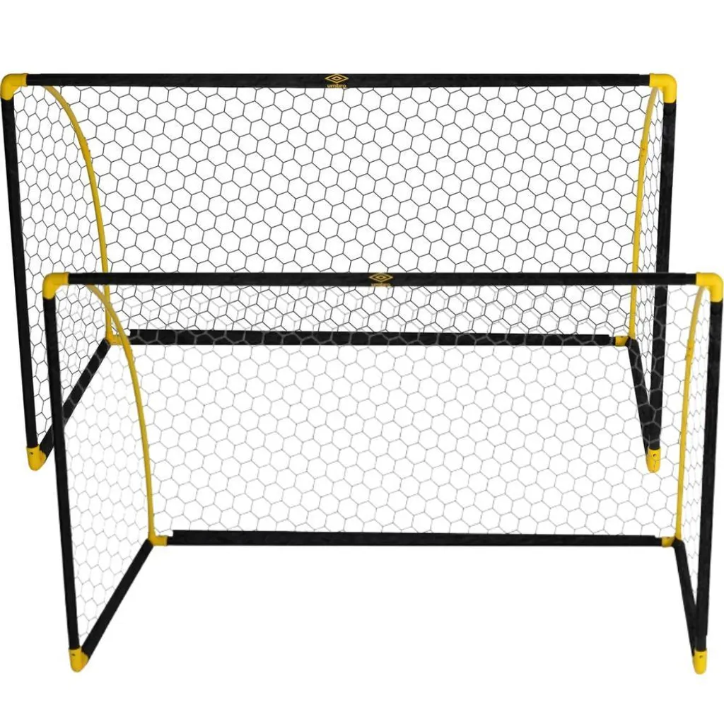 But de foot résistant Umbro lot de 2 cages 180 cm pour jouer au foot partout