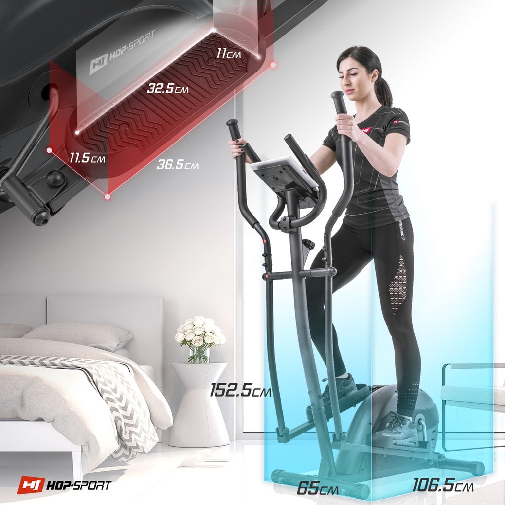 Hop-Sport Crosstrainer HS-003C Focus Elliptical Ergometer Produktbild 9