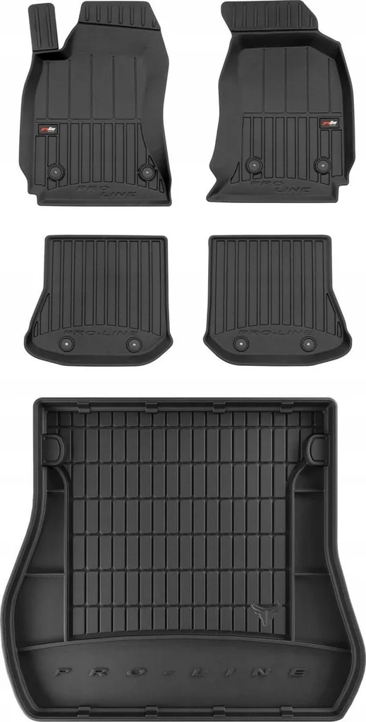 Tappetini 3D SET e tappetino per bagagliaio Audi A4 B5 station wagon 1994-2001