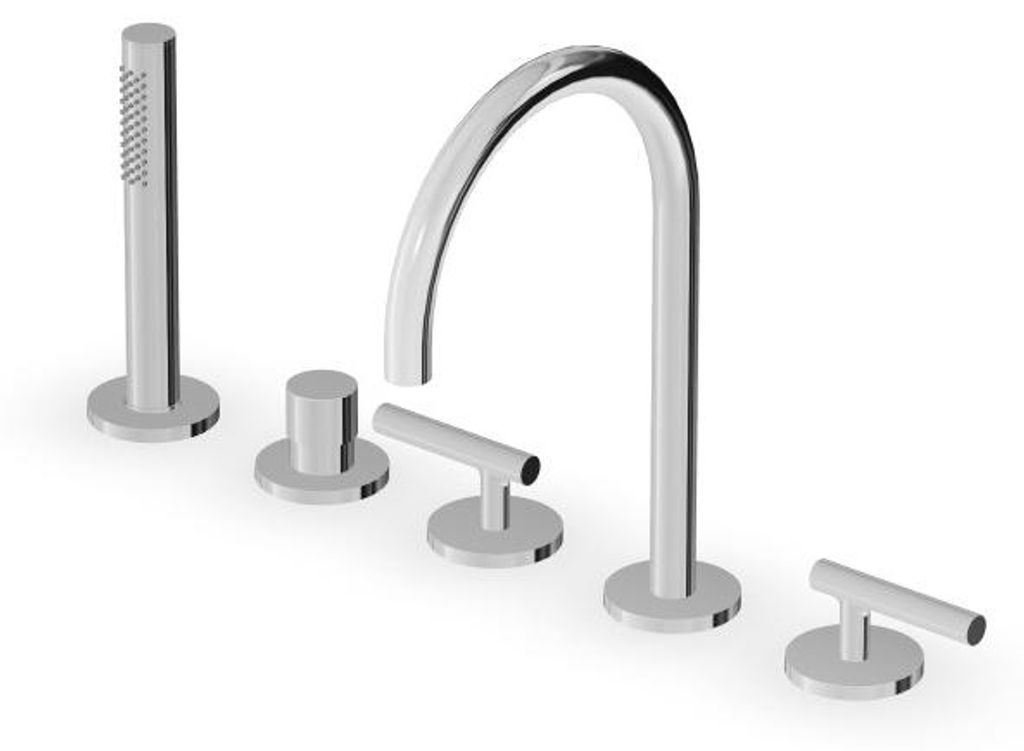 Zucchetti Pan S Wannenrandarmaturen 5 löcher ZPA5514 CASA39