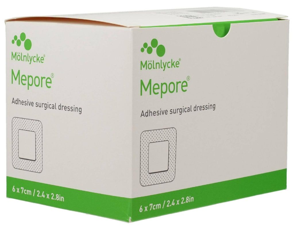 MEPORE steril Pflaster 6x7 cm 60St 7323190196388 Produktbild 