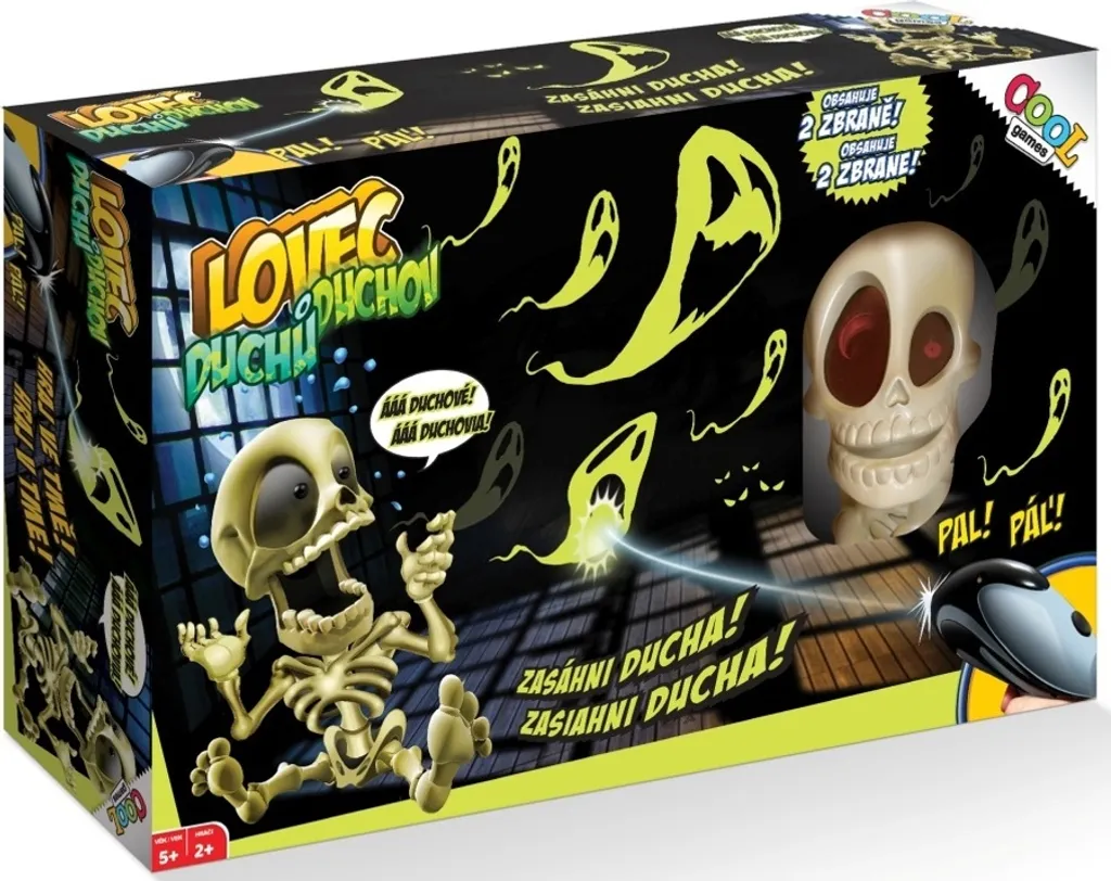 Pack de 2 Jeux Ghostbusters Cool Games - Figurines et Cartes de Collection