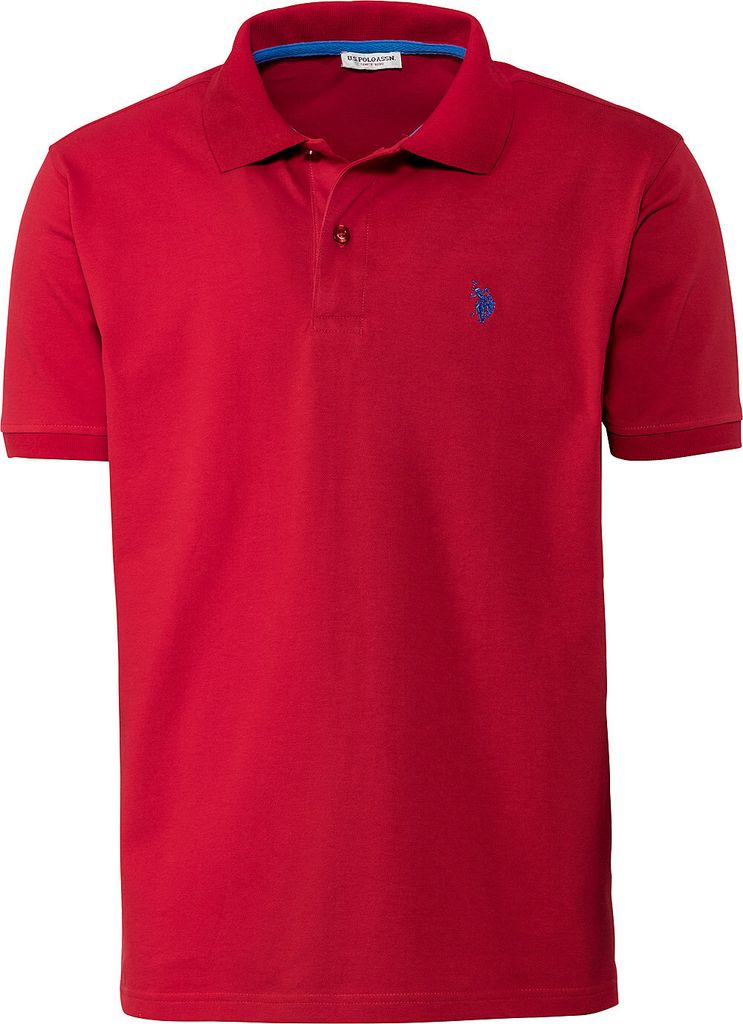U.S. POLO ASSN. Herren Poloshirt, formstabil mit optimaler Farbbrillanz