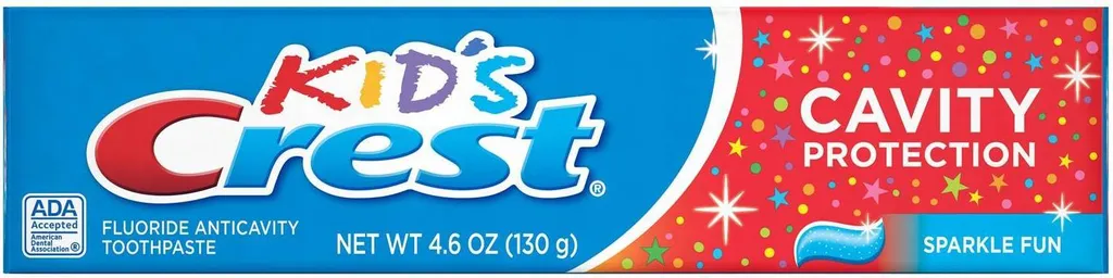 Dentifricio Crest Kids Cavity Protection 130g - Smalto Sicuro e Alito Fresco