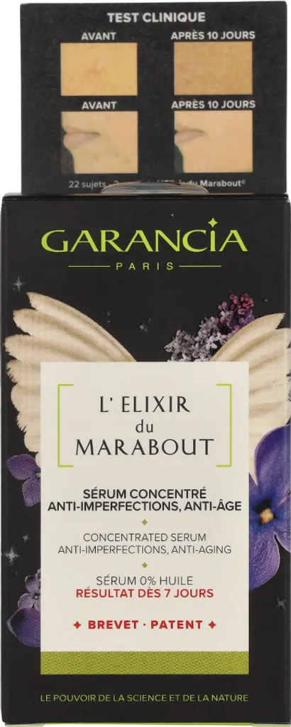 Sérum Peau Nette Garancia l'Elixir Du Marabout Concentré Visage 15ml - 4