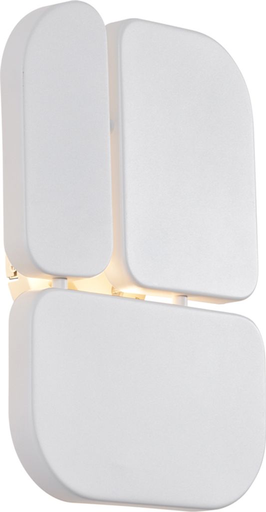 QAZQA - Design Wall Lamp White 3-flammig-Lights - Planes I Wohnzimmer I Schlafzimmer - Metall Rechteckig - LED geeignet G9
