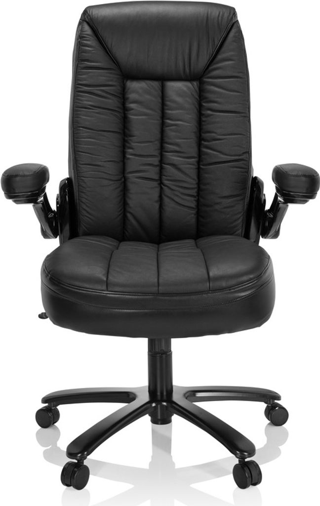 Fotel biurowy INSTRUCTOR III XXL skóra / czarny Zdjęcie produktu 