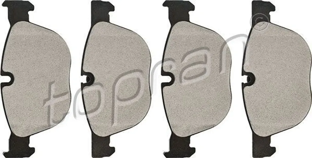 Plaquettes de frein avant TOPRAN 502 032 pour BMW X5 E70 et X6 E71