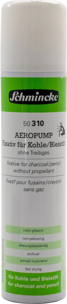 Fixatif fusain et crayon Schmincke 50 310 040 AEROPUMP flacon de 350ml