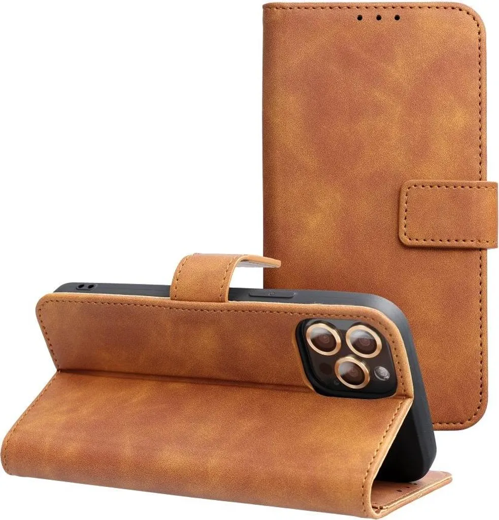Libro TENDER adatto a SAMSUNG A13 4G marrone