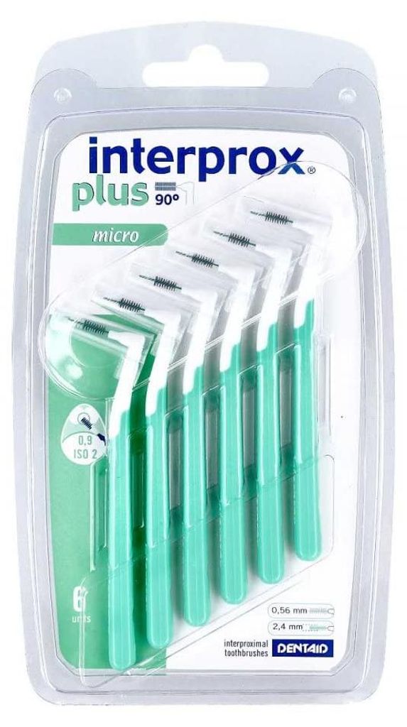 Interprox plus brossettes interdentaires vert micro PHD 1,1 Image du produit 